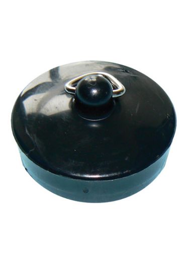 Picture of Embrass Prepack 1 1/2" Black Poly Plug With Triangle (2)
200833-PAC