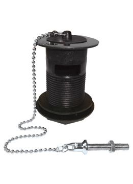 Picture of Embrass Prepack 1 1/4" Slotted Basin Waste with Poly Plug, Chain & Stay CP
201240-PAC