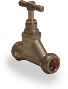 Picture of 15mm Brass Stopcock C x C 
301606