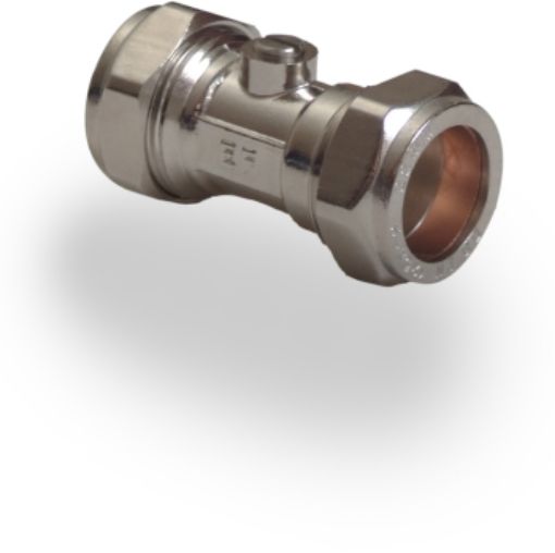 Picture of 22mm Chrome Isolating Valve 
304627