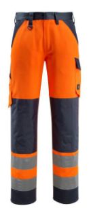 Picture of MASCOT® SAFE LIGHT Trousers with kneepad pockets Hi-Vis Orange/Dark Anthracite L32 W32.5 
15979-948-1418