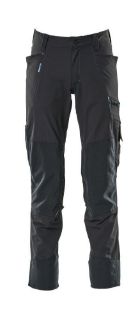 Picture of MASCOT® ADVANCED Trousers with kneepad pockets Dark Navy L32 W40.5 CORDURA®
17179-311-010