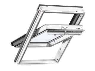 Picture of Velux 550mm x 980mm White Painted Centre Pivot Window with Enhanced Security
GGL CK04 2070Q