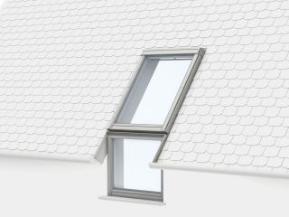 Picture of Velux 780mm x 1400mm Twin Roof/Vert. Window Slate Flashing
EFL MK08 0022B