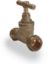 Picture of 22mm x 25mm MDPE Brass Stopcock 
301630