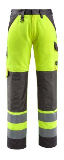 Picture of MASCOT® SAFE LIGHT Trousers with kneepad pockets Hi-Vis Yellow/Dark Anthracite L35 W40.5 
15979-948-1718