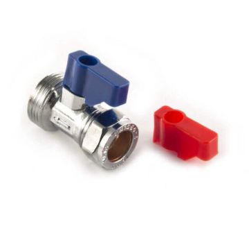 Picture of Embrass Prepack 15mm X 3/4" Straight Washing Machine Tap CP
392410-PAC