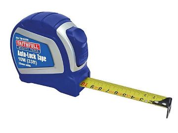Picture of Faithfull Trade Tape Measure 10m/33ft (Width 25mm)
FAITM1025MI