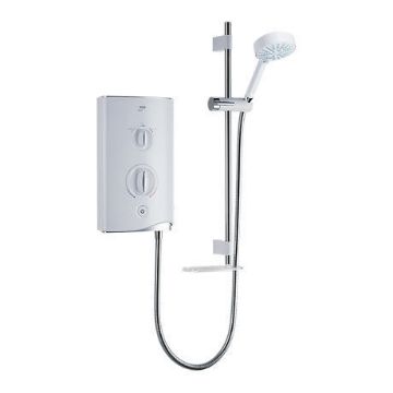Picture of Mira Sport White & Chrome Electric Shower