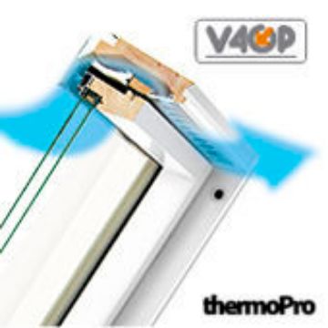 Picture of Fakro White Painted Centre Pivot Window