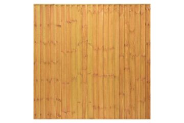Picture of Grange Featheredge Fence Panel (Brown) 1.8m