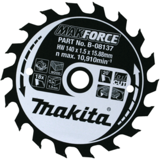 Picture of Makita 165mm Circular Saw Blade 24 Teeth