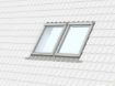 Picture of Velux 120mm Coupled Tile Flashing with 100mm Gap