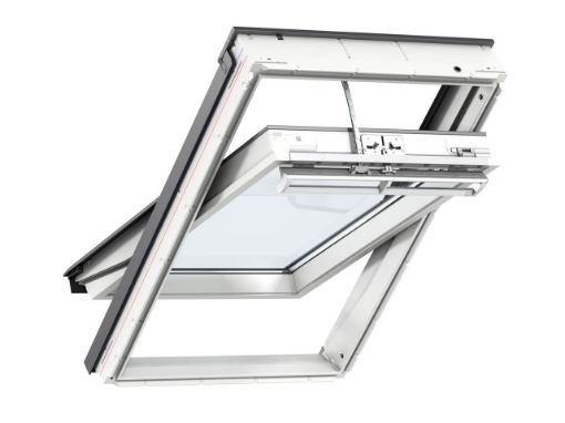 Picture of Velux White Laminated INTEGRA Solar Centre Pivot Window