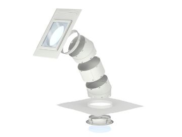 Picture of Velux Rigid Sun Tunnel with Slate Flashing