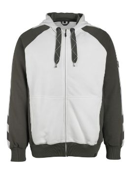 Picture of Mascot Unique Hoodie With Zipper White/Dark Anthracite