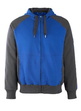 Picture of Mascot Unique Hoodie With Zipper Royal/Dark Navy