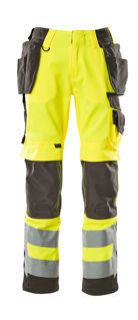 Picture of MASCOT® SAFE SUPREME Trousers with holster pockets Hi-Vis Yellow/Dark Anthracite L32 W46.5 CORDURA®
15531-860-1718