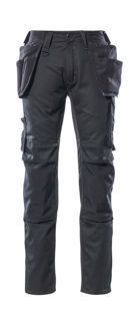 Picture of MASCOT® UNIQUE Trousers with holster pockets Black L32 W31.5 CORDURA®
17731-442-09
