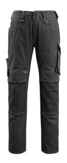 Picture of MASCOT® UNIQUE Trousers with kneepad pockets Black L32 W34.5 CORDURA®
12779-442-09