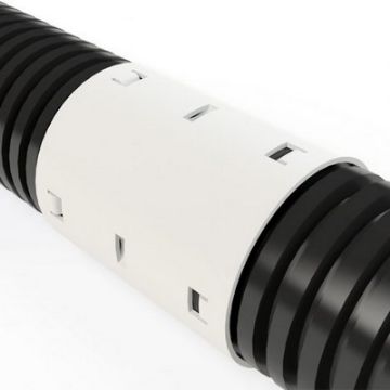 Picture of MJ Abbott 100mm Land Drain Pipe Coupler
LDRAINCOUP100