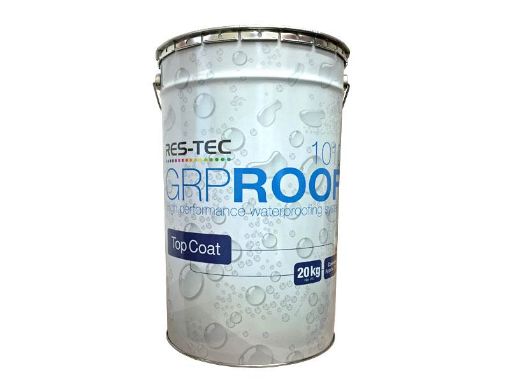Picture of Res-Tec GRP 1010 Topcoat 20kg
160104 (30m2 Approx. Coverage per Tin)