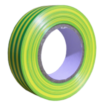 Picture of 19mm x 20m Green Yellow Insulation Tape
Sparkpak A152GY