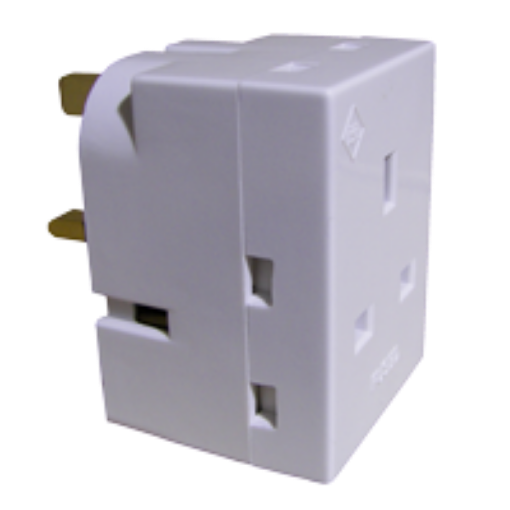 Picture of 13 Amp 3 Way Adaptor
Sparkpak E16