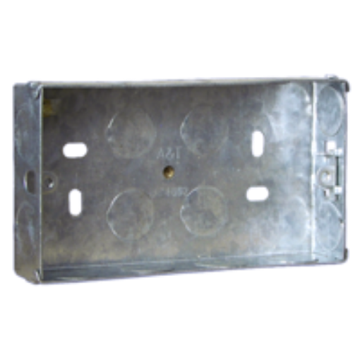 Picture of 25mm 2 Gang Metal Box
Sparkpak LA84