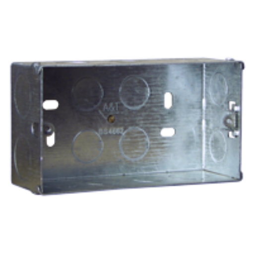 Picture of 47mm 2 Gang Metal Box
Sparkpak LA88
