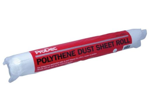 Picture of Rodo ProDec 2m x 50m Polythene Dust Sheet Roll
PDPY005 (10)