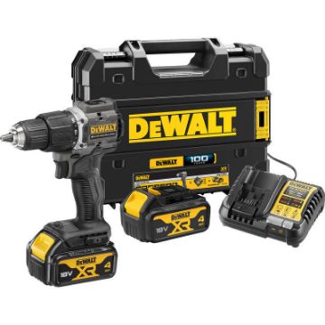 Picture of DeWalt 18V 100th Anniversary Combi Drill with 2 x 5.0Ah Li-Ion Batteries, Charger and TSTAK case
DCD100P2T-GB