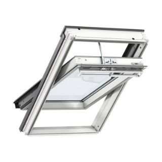 Picture of Velux 660mm x 1180mm White Painted INTEGRA Solar Electric Centre Pivot Window with Triple Glazed Rain Noise Reduction
GGL FK06 206830