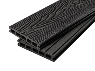 Picture of Cladco Woodgrain 25mm x 150mm Dual Sided Decking Board Charcoal 3.6m
WPCHWB36