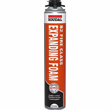 Picture of Soudal B2 Fire & Acoustic Expanding Foam - Gun Grade 750ml
128450 (12)