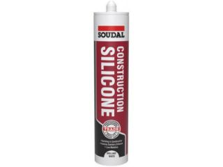 Picture of Soudal Construction Silicone Brilliant White Fungicidal Low Modulus Acetoxy 290ml
121648