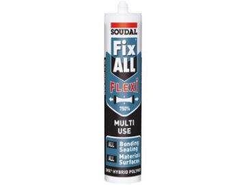 Picture of Soudal Fix All® Flexi High Flexibility White Sealant, Adhesive and Filler 290ml
121648