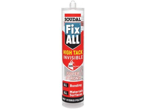 Picture of Soudal Fix All® High Tack Invisable Super Strong Adhesive 290ml
131209