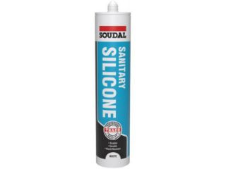 Picture of Soudal Sanitary Silicone White Acetoxy Silicone with Fungicide 290ml
121648