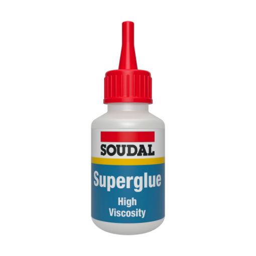Picture of Soudal Superglue High Viscosity Cyano Acrylate Clear 50g
115107 (25)