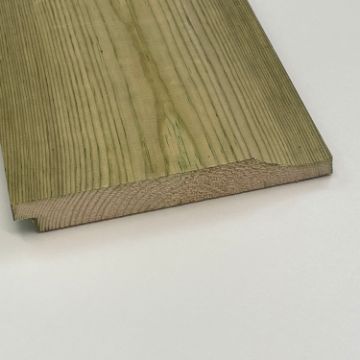 Picture of 19mm x 125mm Treated Shiplap Redwood