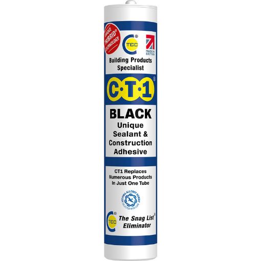Picture of CT1 Construction Sealant/Adhesive Black 290ml
535106