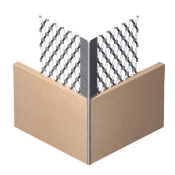 Picture of Expamet 3.0m Galvanised Micro Mesh Angle Bead
595A3000 (50)