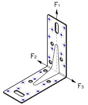 Picture of Expamet 150mm x 150mm x 63mm Heavy Duty Angle Bracket
HD150150 (40)