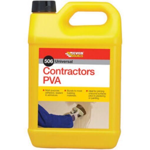 Picture of Everbuild 506 Contractors PVA 5kg
CONPVA5 (4)