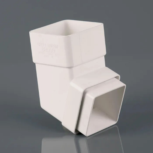 Picture of Brett Martin 65mm White Square Downpipe 112.5° Bend
BR509A (10)