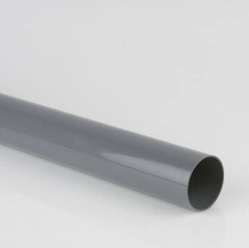Picture of Brett Martin 110mm Grey EN1329 Plain Ended Pipe 4m
BS404G (2)