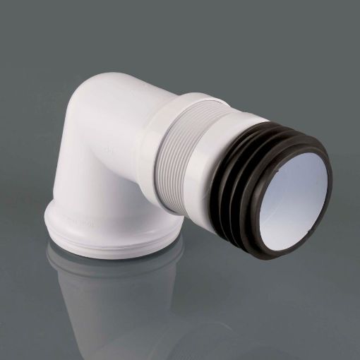 Picture of Brett Martin 110mm 90° Bent Flexible Pan Connector
B5158