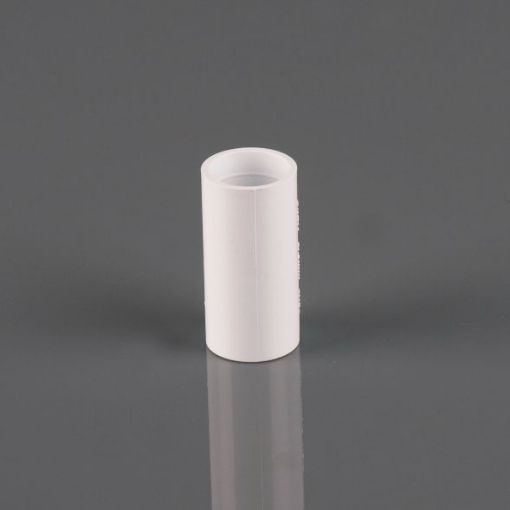 Picture of Brett Martin 21.5mm White Overflow Straight Connector
W120WP (50)