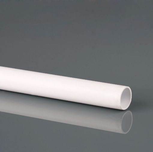Picture of Brett Martin 40mm White Polypropylene Waste Pipe 3m
W9600W (25)